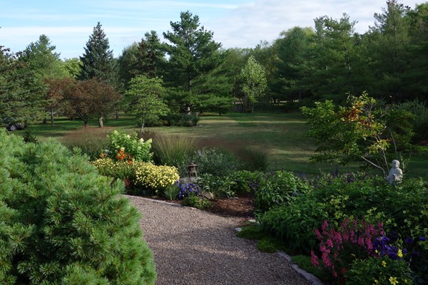 Vermont Zen Center walkway